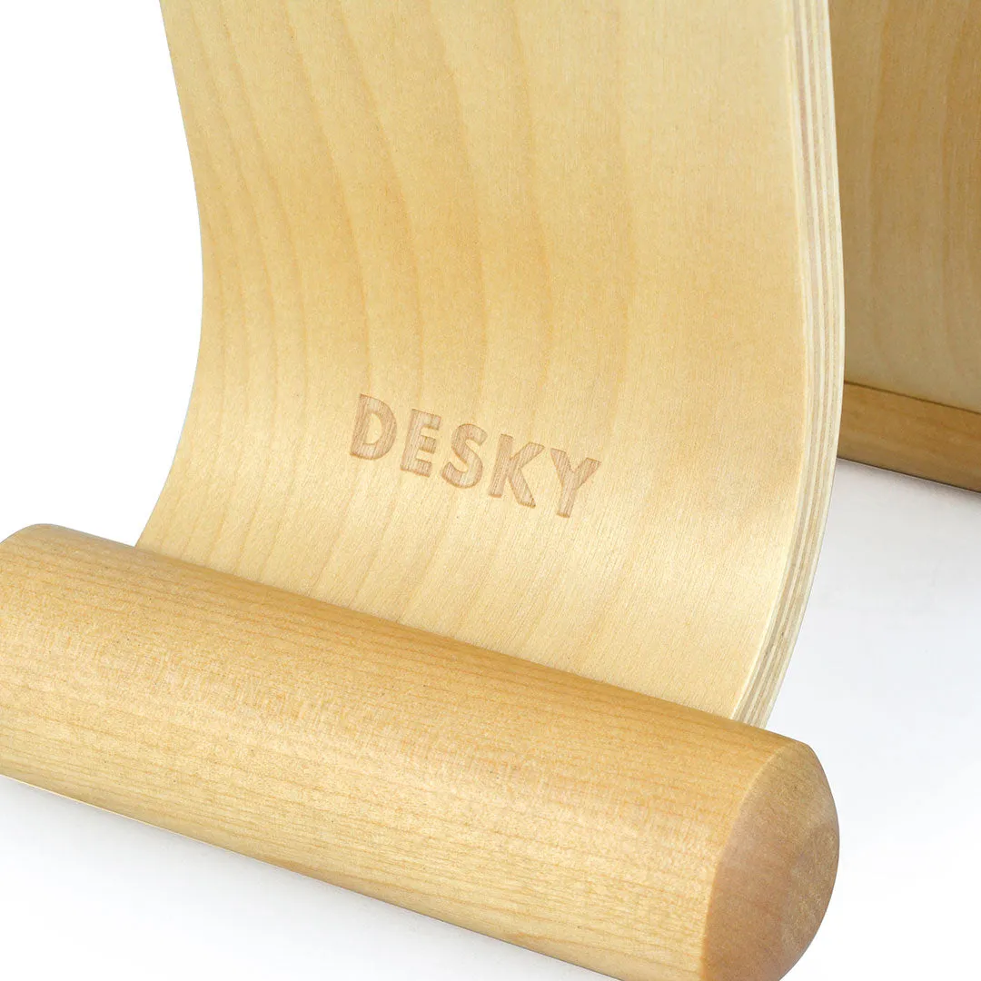 Desky Wooden Headphone Holder