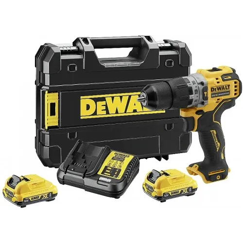 Dewalt DCD706D2 12V Cordless Hammer Drill 10mm (Kit)