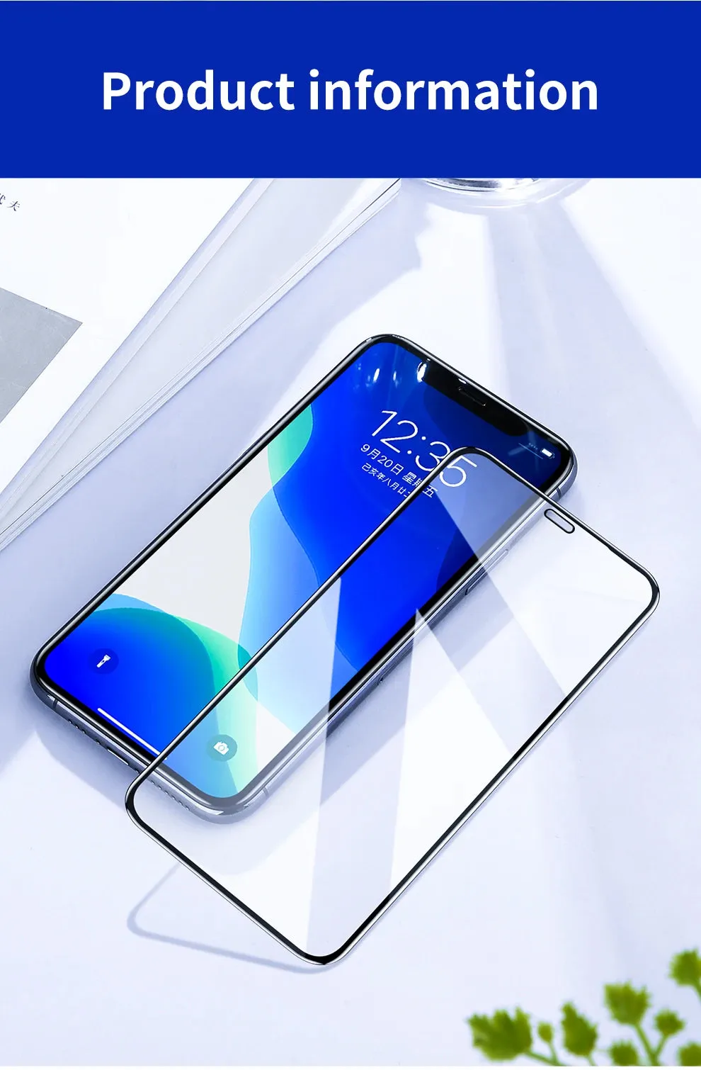 Diamonds Screen Protector For iPhone 11 11 Pro Max Full Coverage Glass For iPhone X XS MAX XR SE2020 High Definition