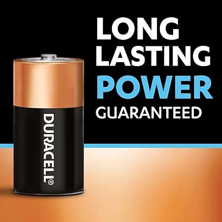 Duracell Ultra Alkaline C Battery (Pack of 2)