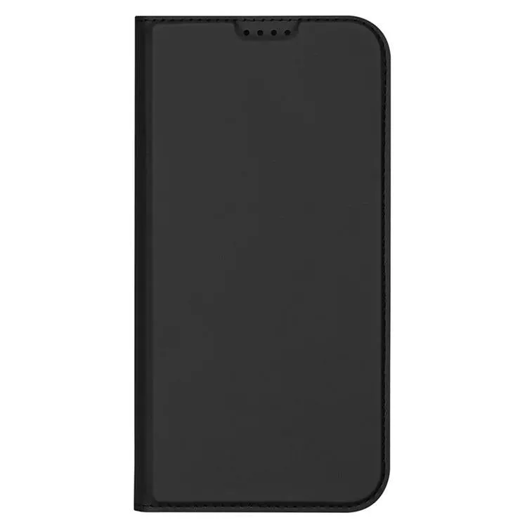 DUX DUCIS Skin Pro Faux Leather Wallet Flip Case for Apple iPhone 16 - Black