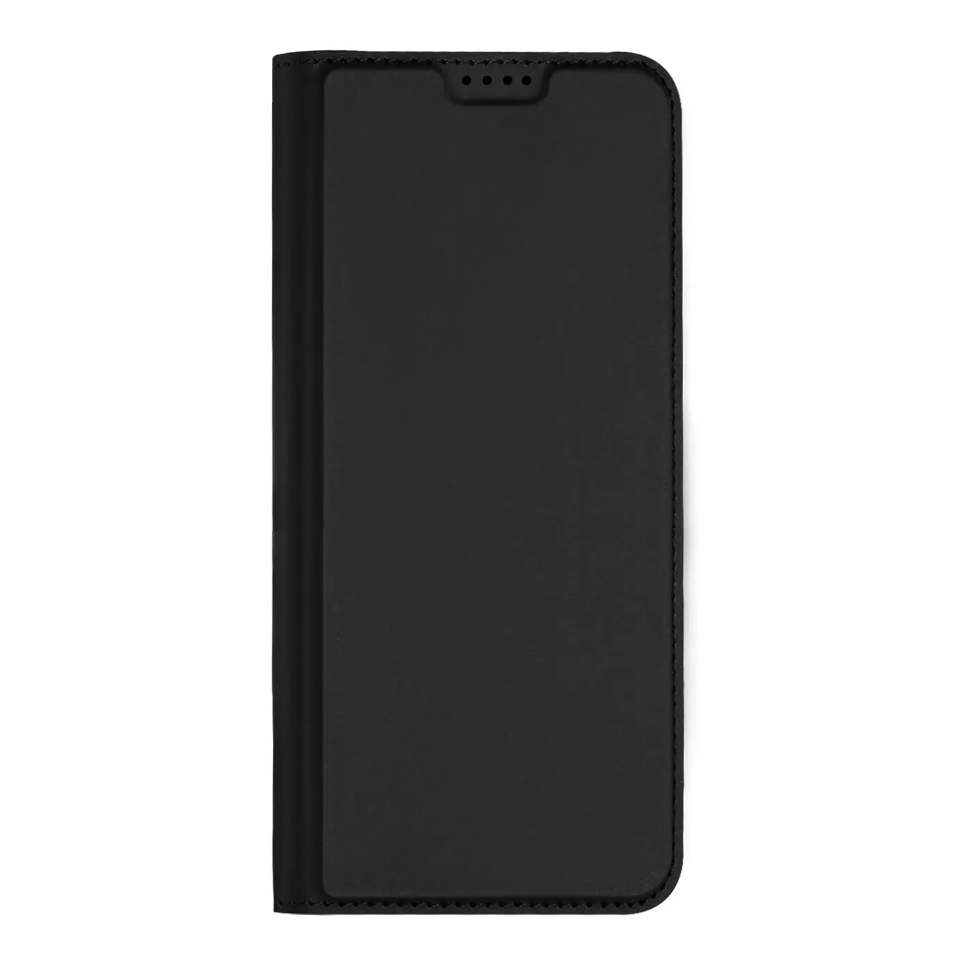 DUX DUCIS Skin Pro Faux Leather Wallet Flip Case for Xiaomi Poco M5 - Black