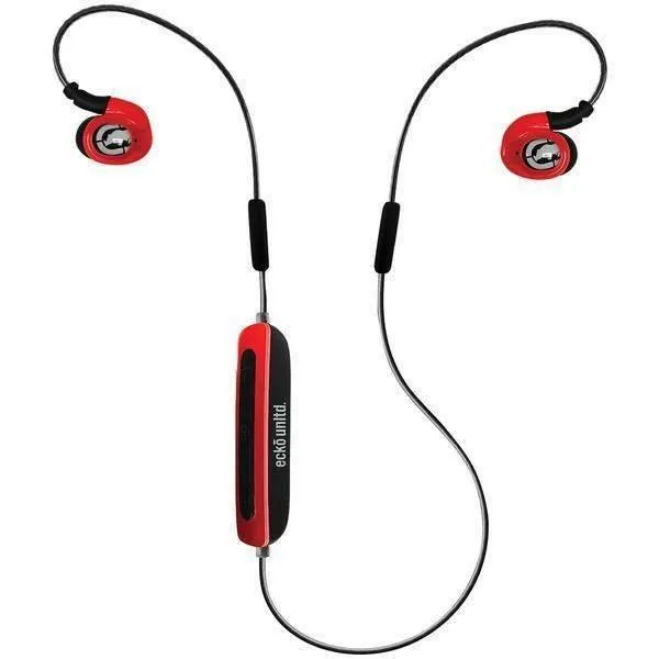 Ecko Unltd. EKU-JLT-RD Jolt Bluetooth Earbuds with Microphone (Red)