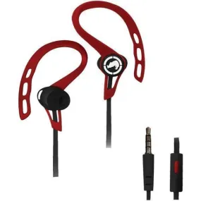 Ecko Unltd. EKU-RSH-RD Rush Sport Earbuds with Microphone (Red)