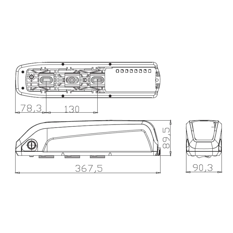 ECOTRIC VORTEX Battery