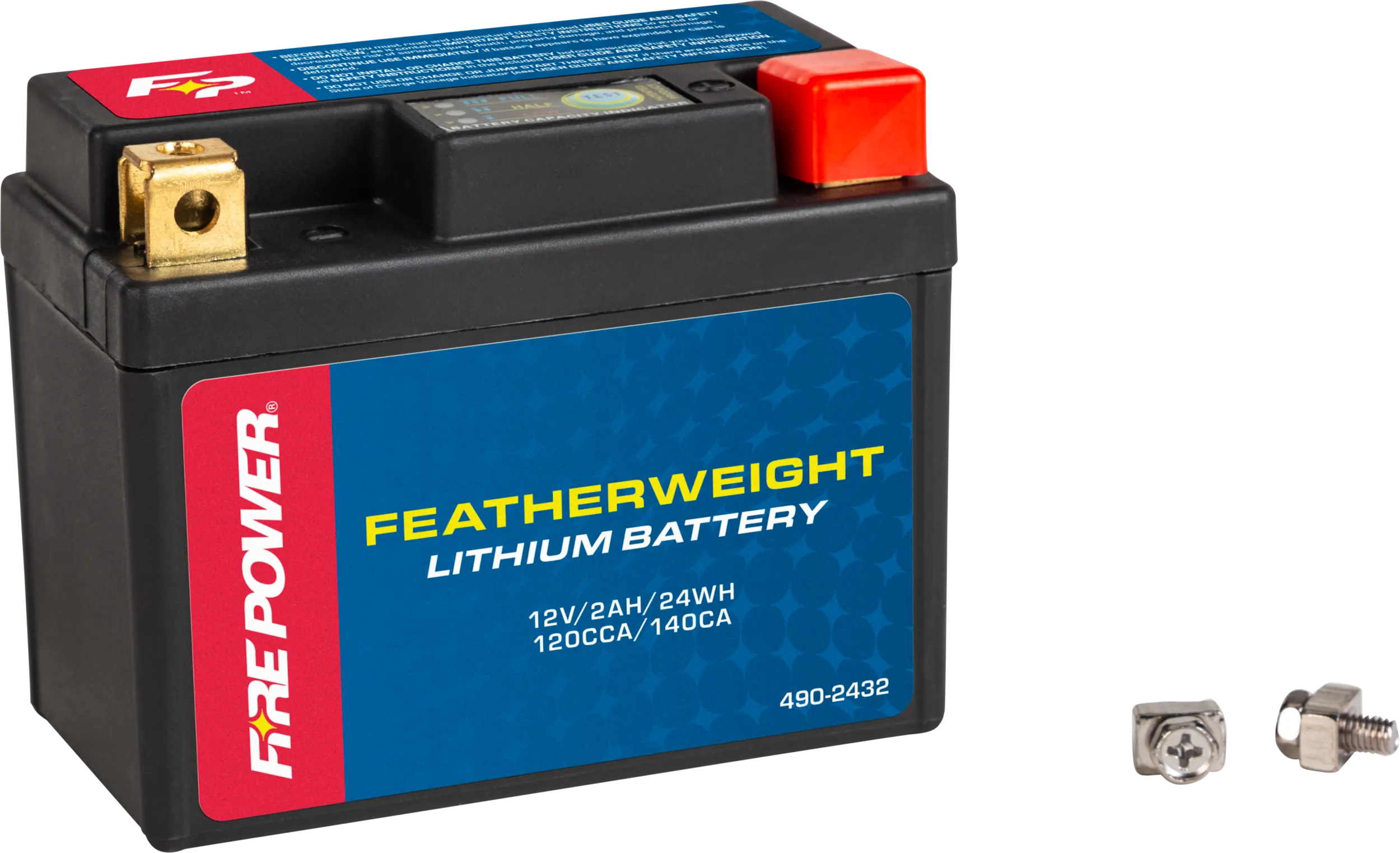 FEATHERWEIGHT LITHIUM BATTERY 120 CCA 12V/24WH