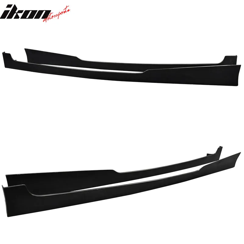 Fits 08-12 Accord 2D HFP Front Bumper Lip Side Skirts Vents