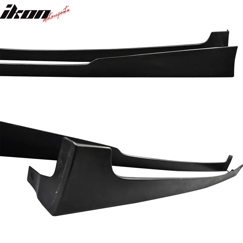 Fits 08-12 Accord 2D HFP Front Bumper Lip Side Skirts Vents