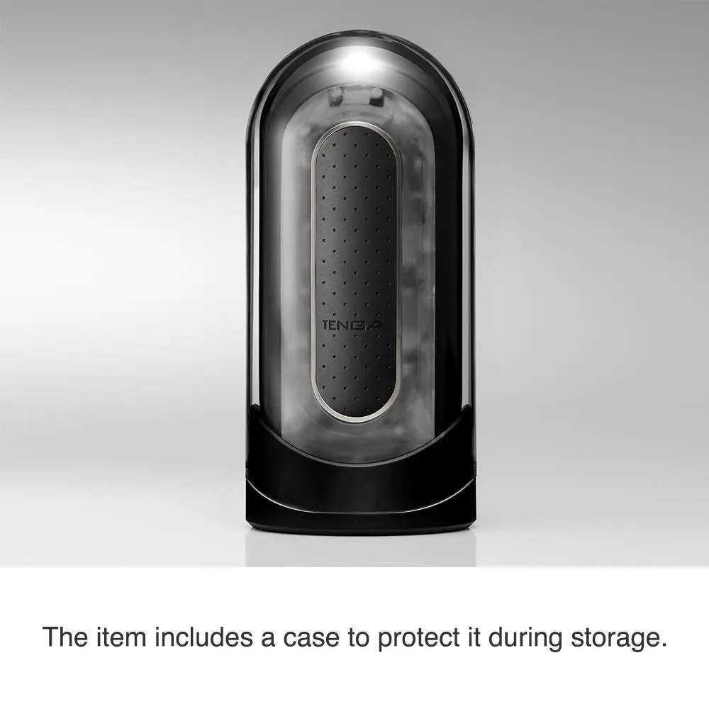 FLIP ZERO EV (Electronic Vibration) BLACK Stroker by Tenga