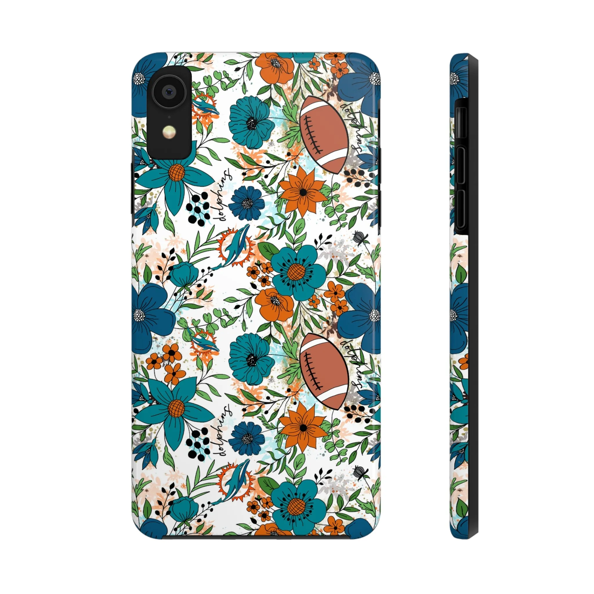 Football Dolphins Phone Case Gift Inspired Fan Art Gift Iphone