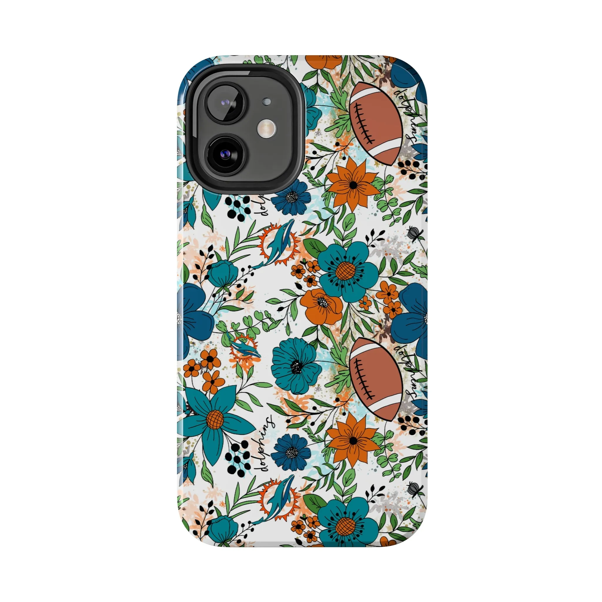 Football Dolphins Phone Case Gift Inspired Fan Art Gift Iphone