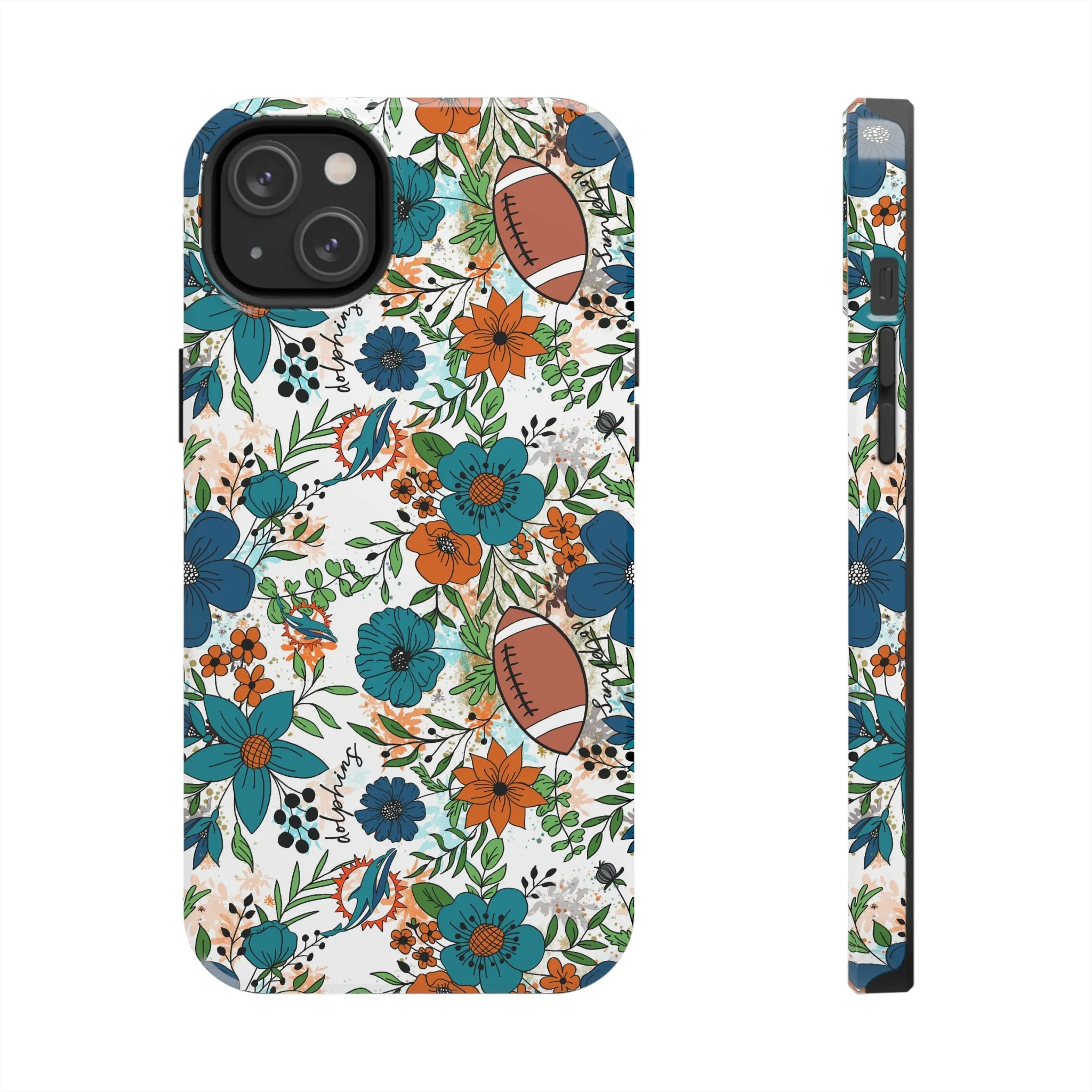 Football Dolphins Phone Case Gift Inspired Fan Art Gift Iphone