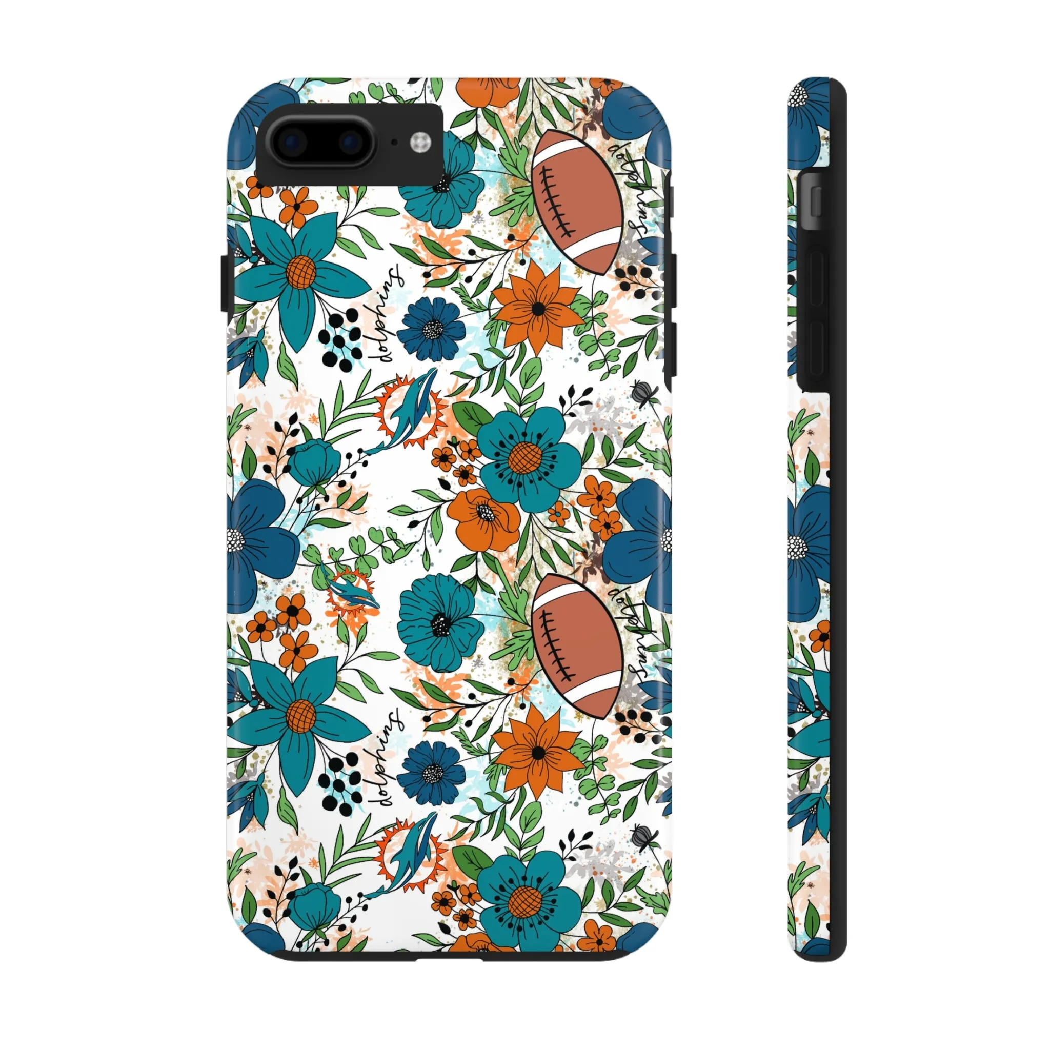 Football Dolphins Phone Case Gift Inspired Fan Art Gift Iphone