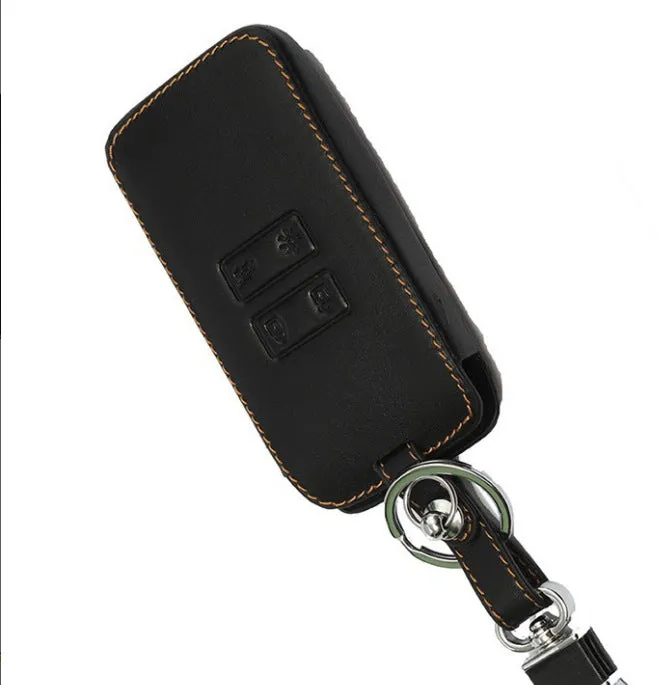 For Renault Kdjar Leather Key Bag Car Key Protective Shell Corea Remote Control Cover