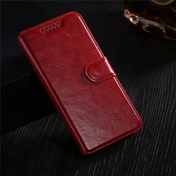 For Vodafone Smart N9 lite N8 E8 V8 Smart ultra 6 Turbo 7 Pro Mini Prime 6 Style First 7 Wallet Flip Leather Case Cover