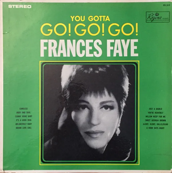 Frances Faye - You Gotta Go! Go! Go! - LP