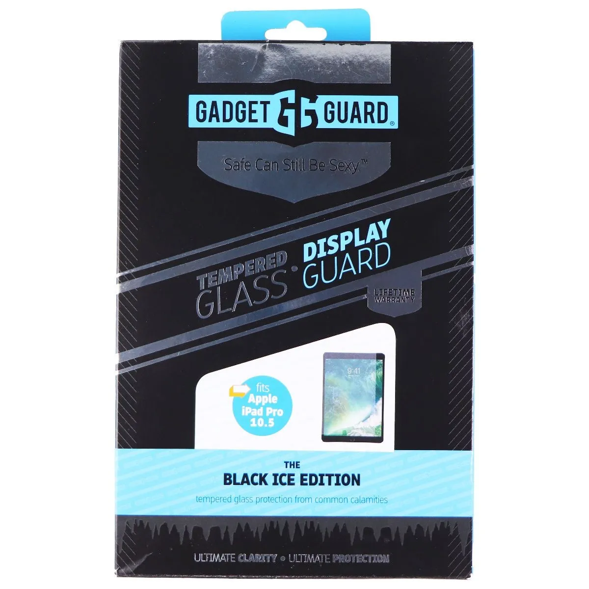 Gadget Guard (Black Ice) Tempered Glass Protector for iPad Pro (10.5) - Clear