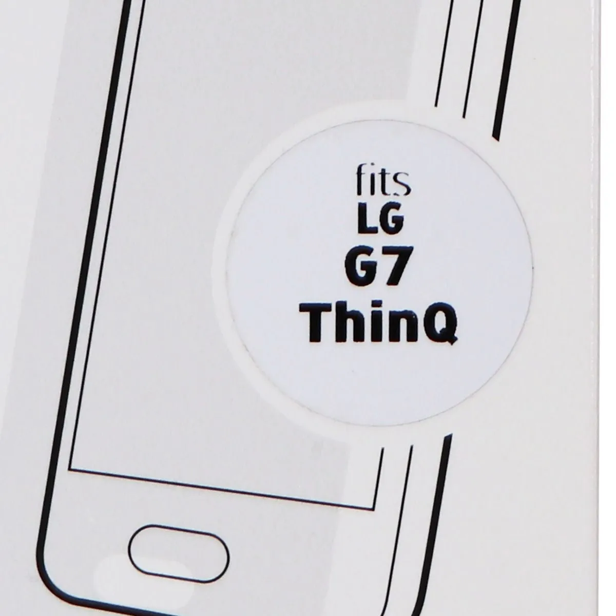 Gadget Guard Black Ice Tempered Glass Screen Guard for LG G7 ThinQ - Clear