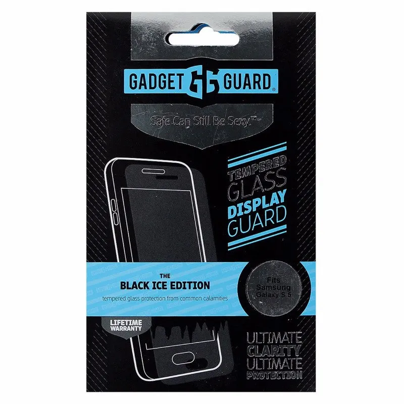 Gadget Guard Black Ice Tempered Glass Screen Protector for Samsung Galaxy S5