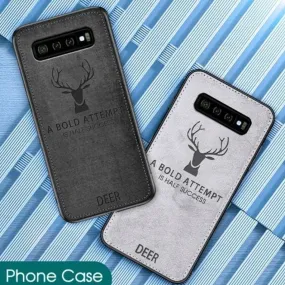 Galaxy Note 8 Deer Pattern Inspirational Soft Case