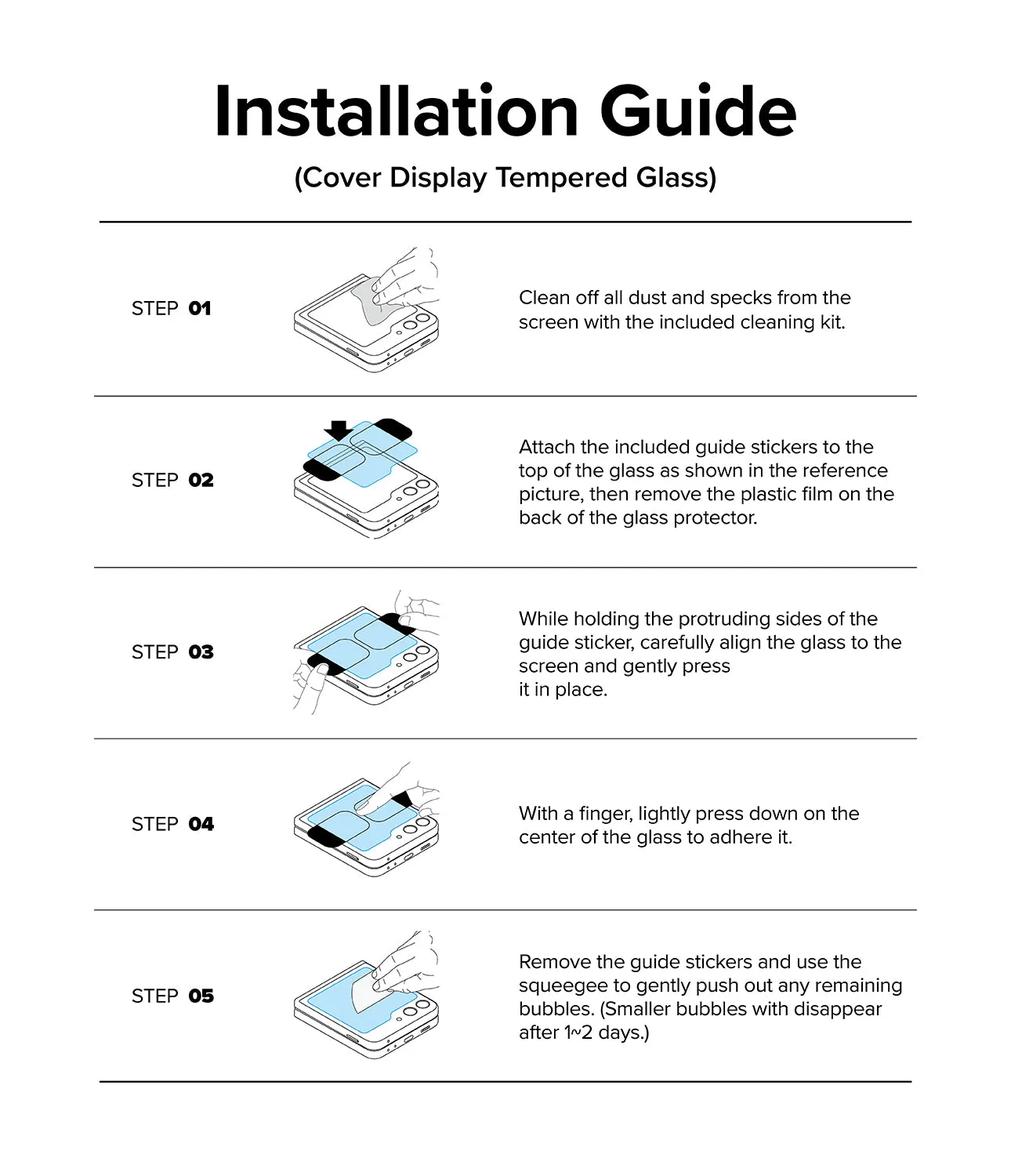 Galaxy Z Flip 6 | 3-in-1 Protector