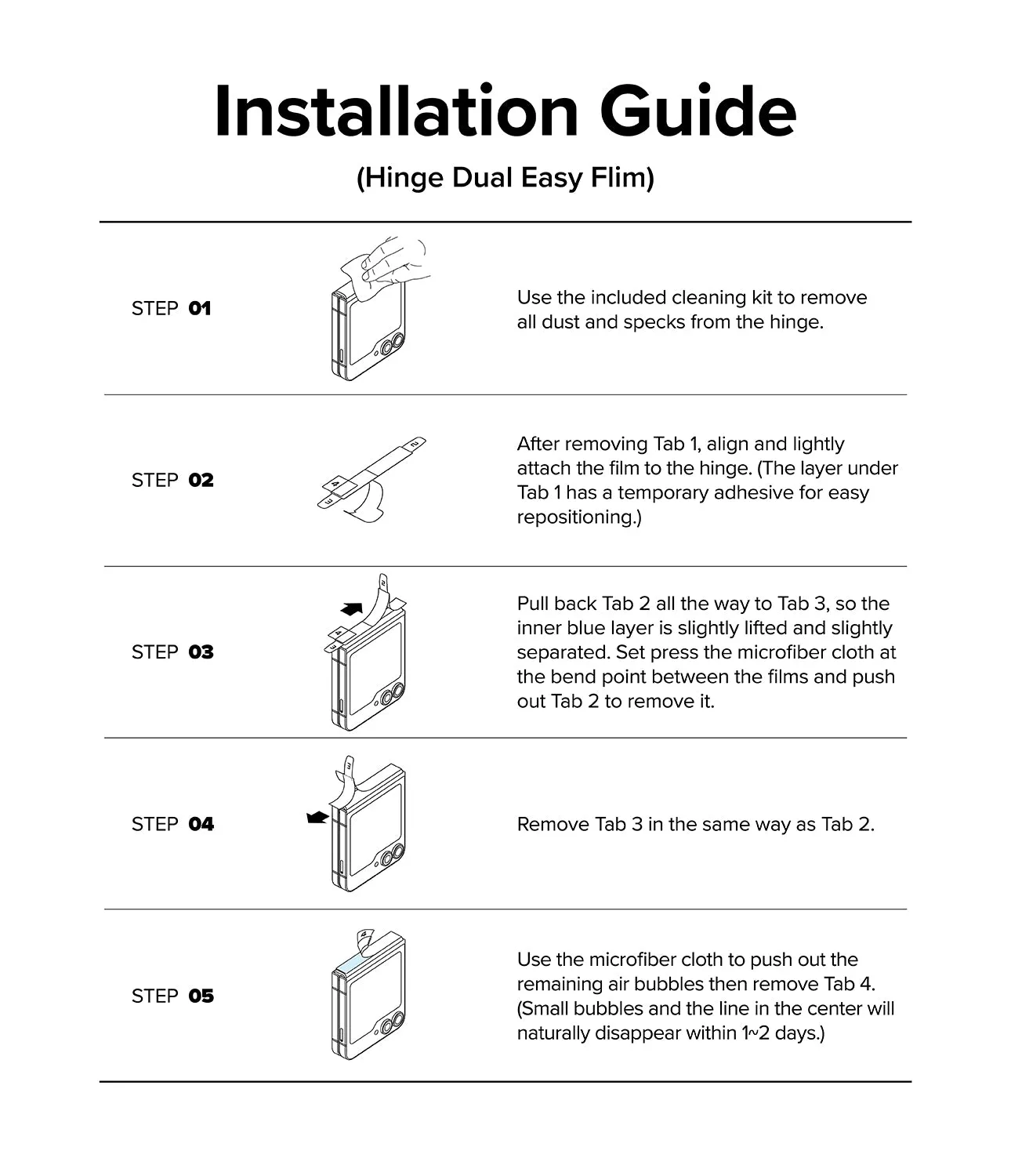 Galaxy Z Flip 6 | 3-in-1 Protector