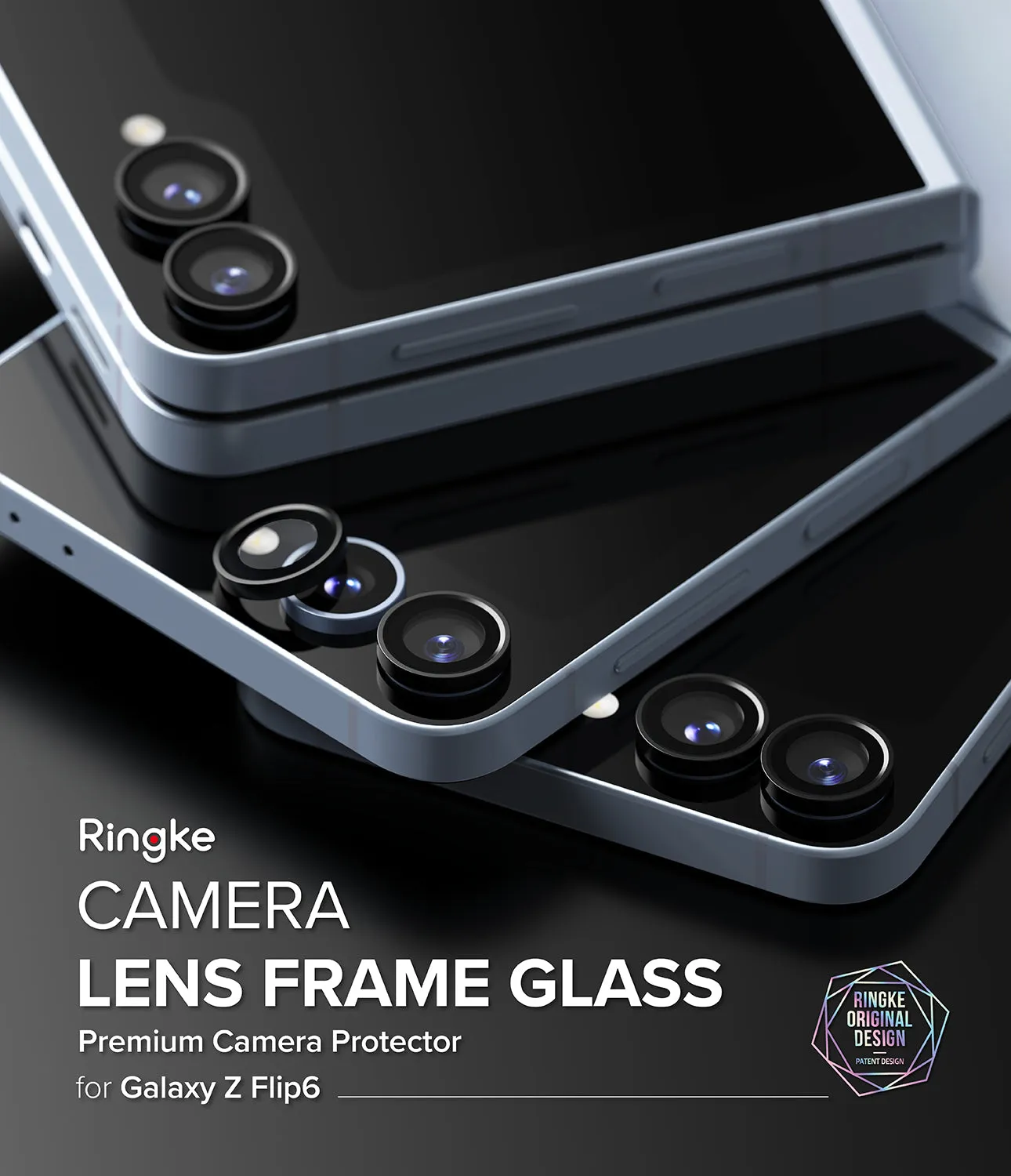 Galaxy Z Flip 6 | Camera Lens Frame Glass (2 Pack)