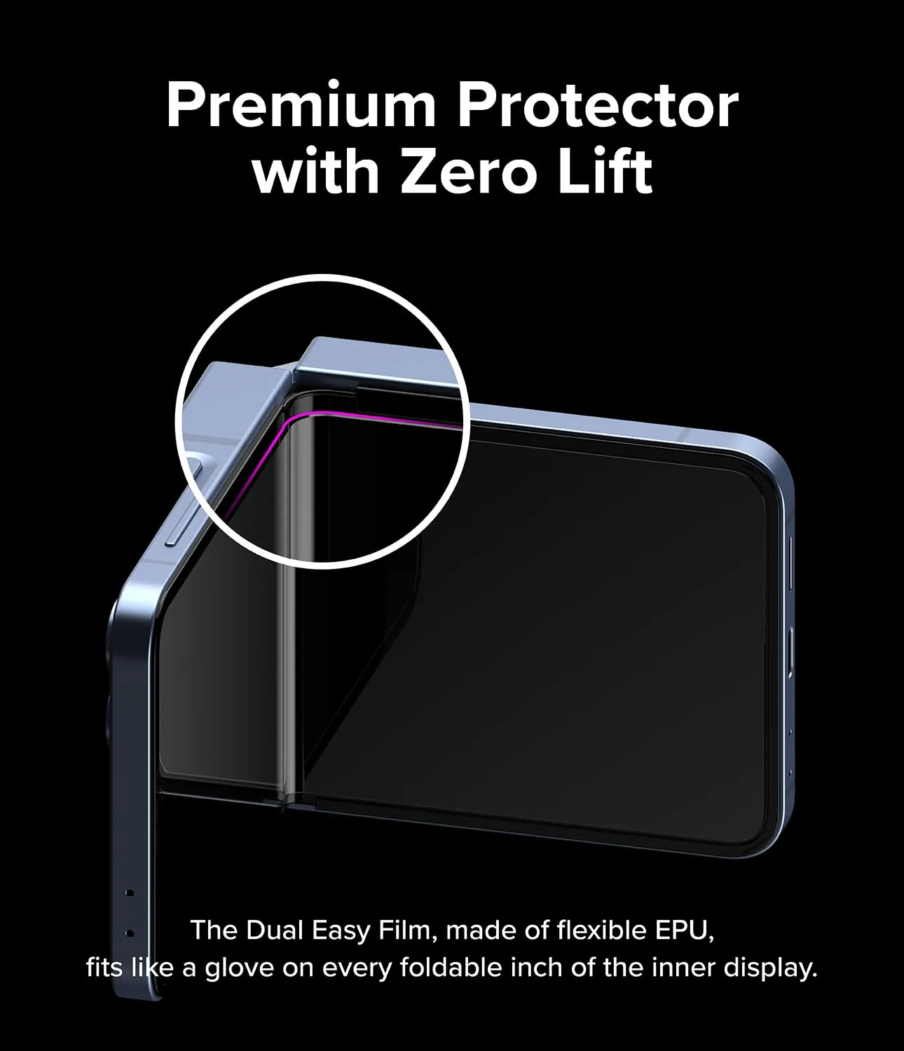 Galaxy Z Flip 6 Screen Protector Guard | Dual Easy Film - 2 Pack