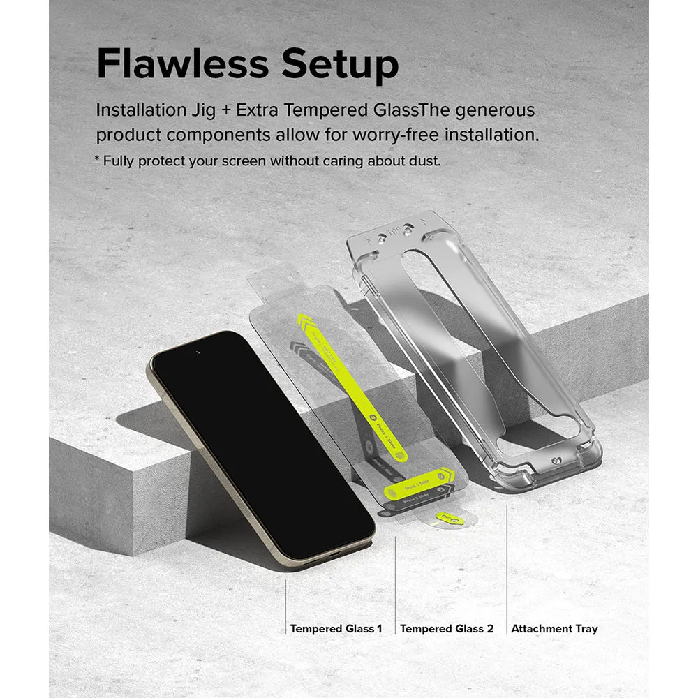 Google Pixel 9 Pro XL Screen Protector | Easy Slide Tempered Glass Protection- 2 Pack, W Installation Jig