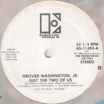 Grover Washington, Jr. - Just The Two Of Us (12", Promo) (VG)