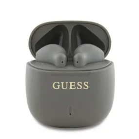 Guess Printed Classic Logo TWS Wireless Earphones Taupe - GUTWSJ14ESGE