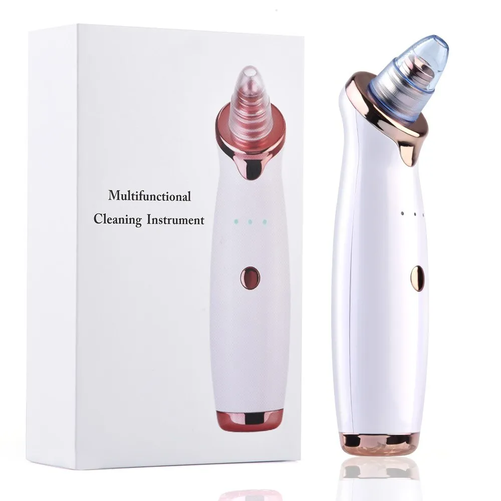 Hailicare Premium Skin Vacuum Pore Cleaner & Microderm Tool with Lanbena Pore Strips