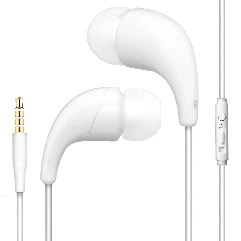 Hands-free Stereo Earbud Headphones Earphones With Microphone Playback Control by Modes