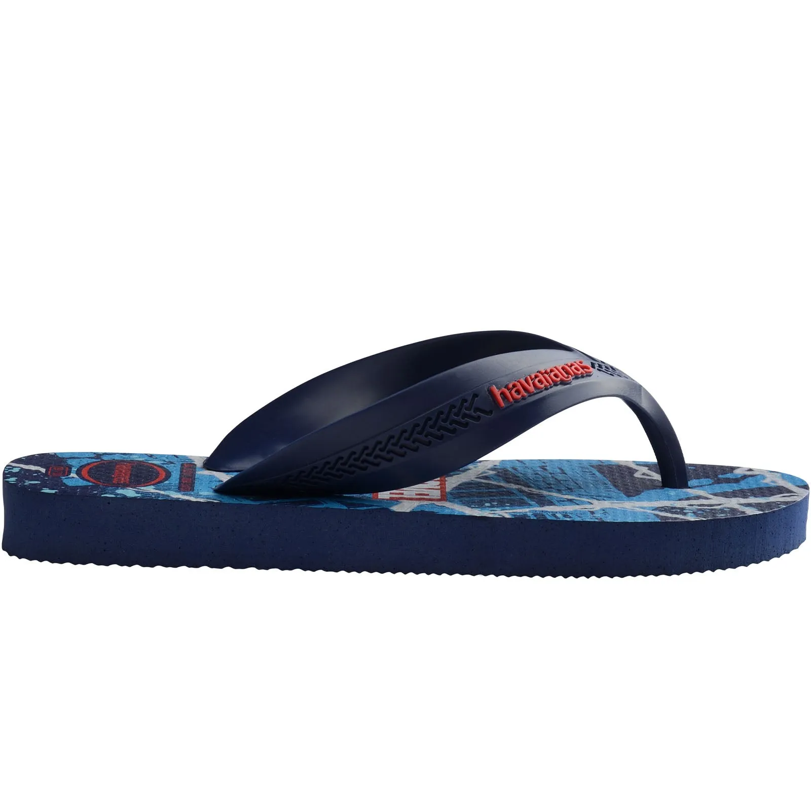 Havaianas Kids Max Marvel Spider-Man Flip Flops - Blue