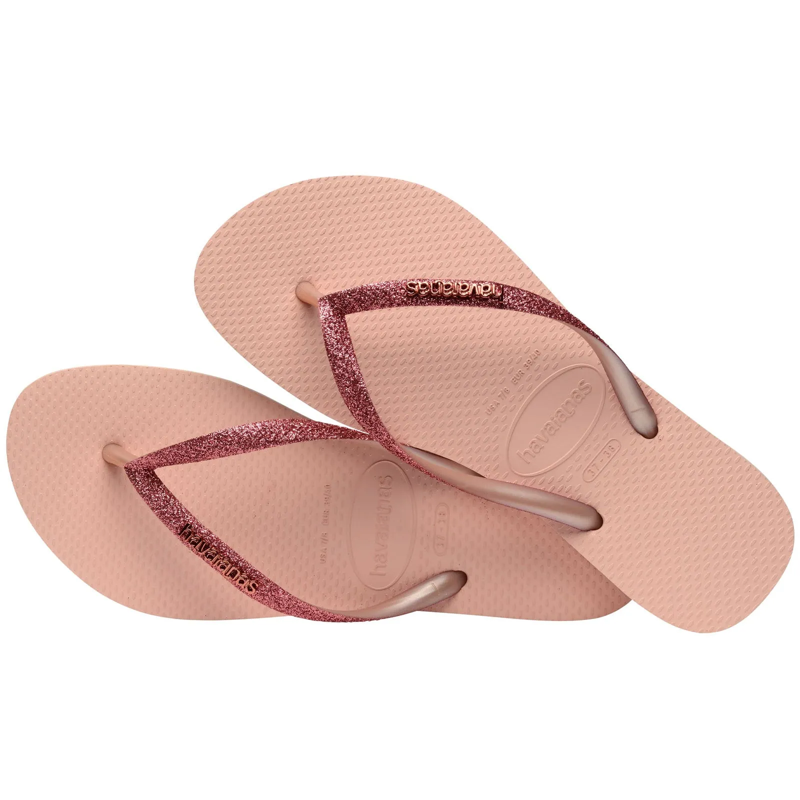 Havaianas Kids Slim Glitter II Flip Flops