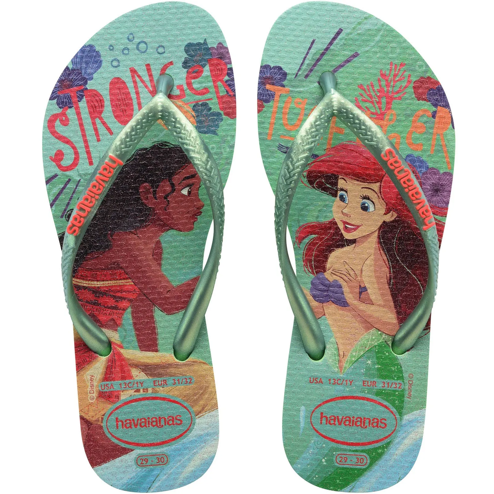 Havaianas Kids Slim Princess Flip Flops