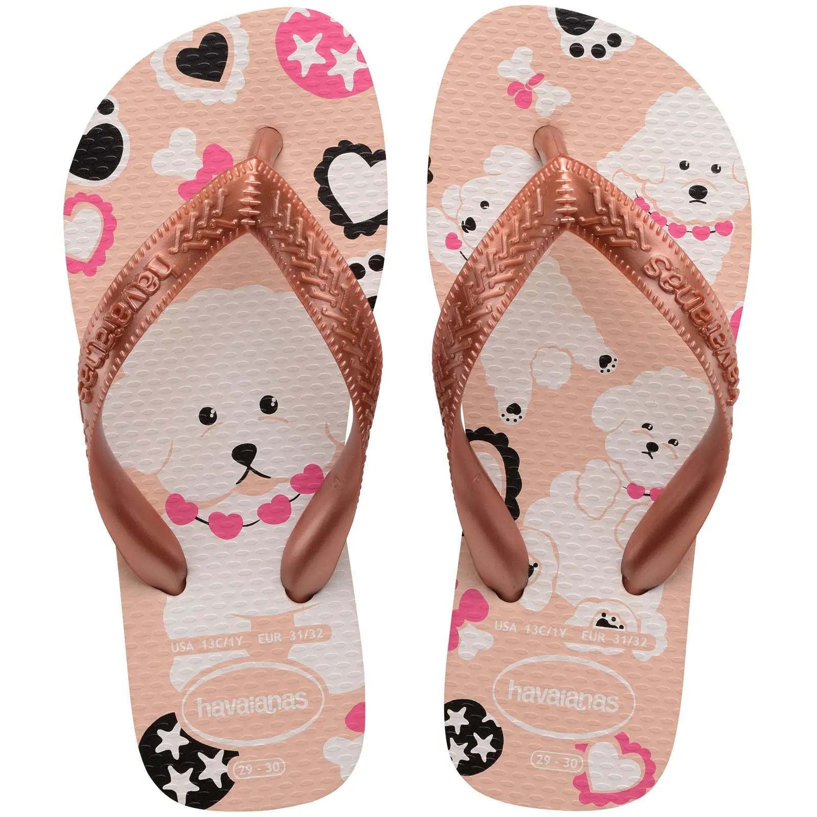 Havaianas Kids Top Pets Flip Flops