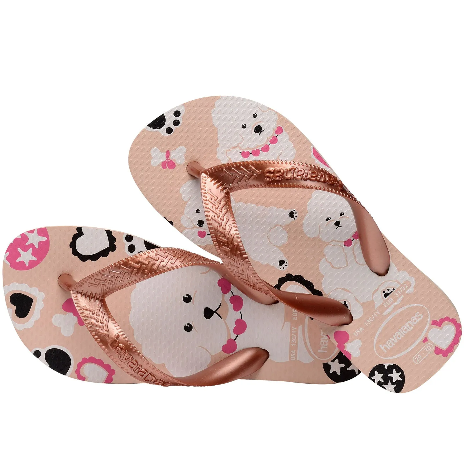 Havaianas Kids Top Pets Flip Flops