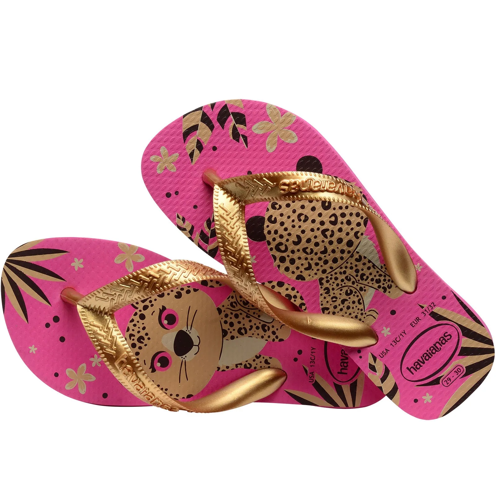 Havaianas Kids Top Pets Flip Flops