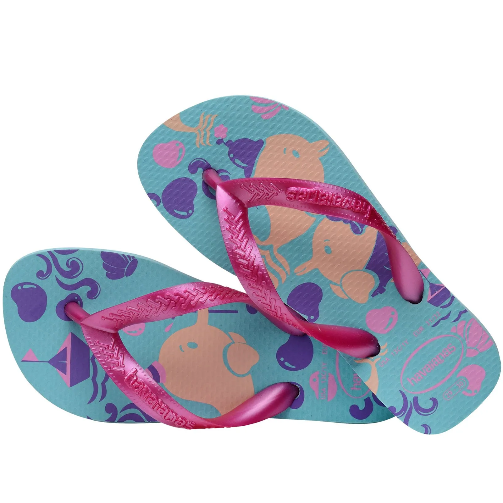 Havaianas Kids Top Pets Flip Flops