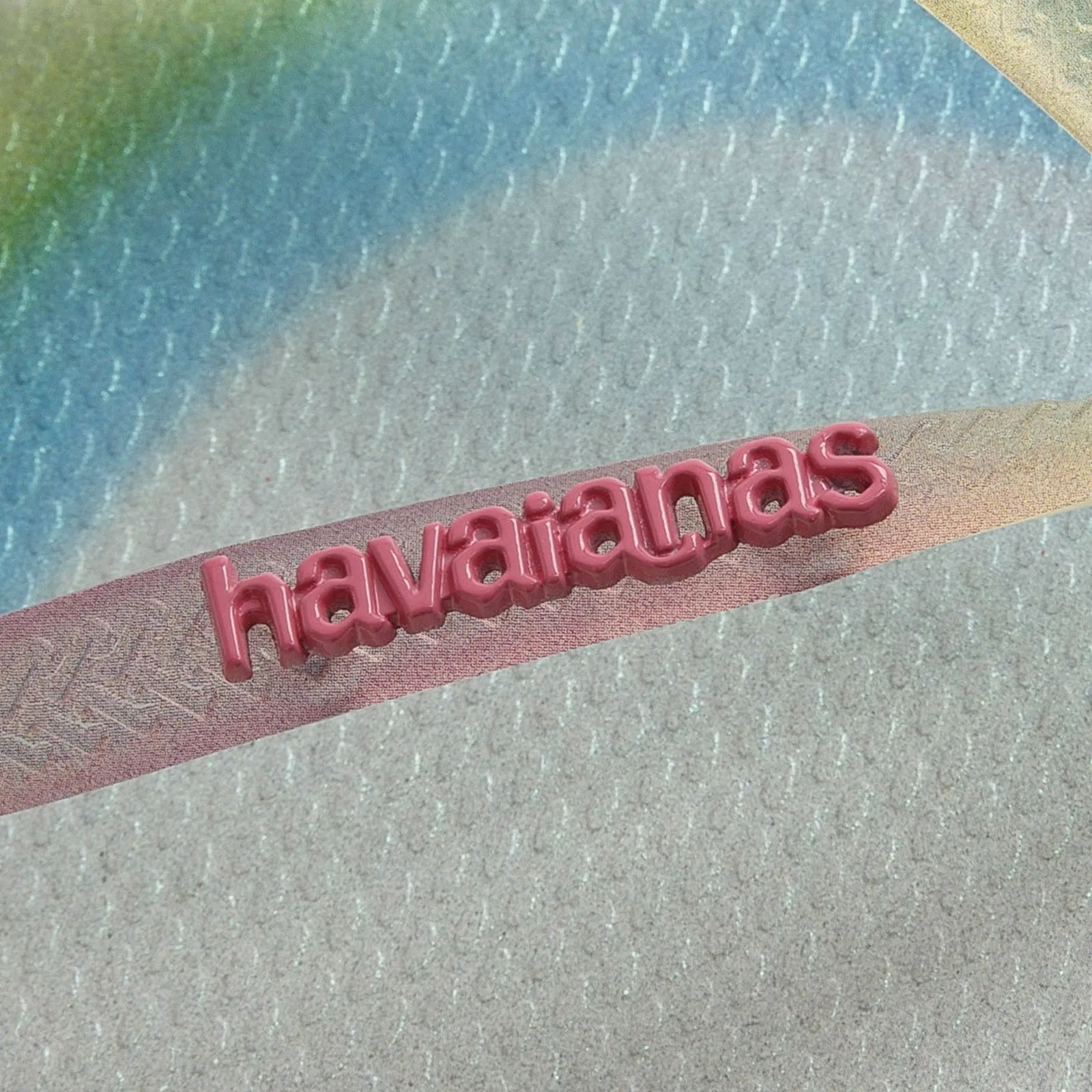 Havaianas Slim Flatforms Sparkle Flip Flops