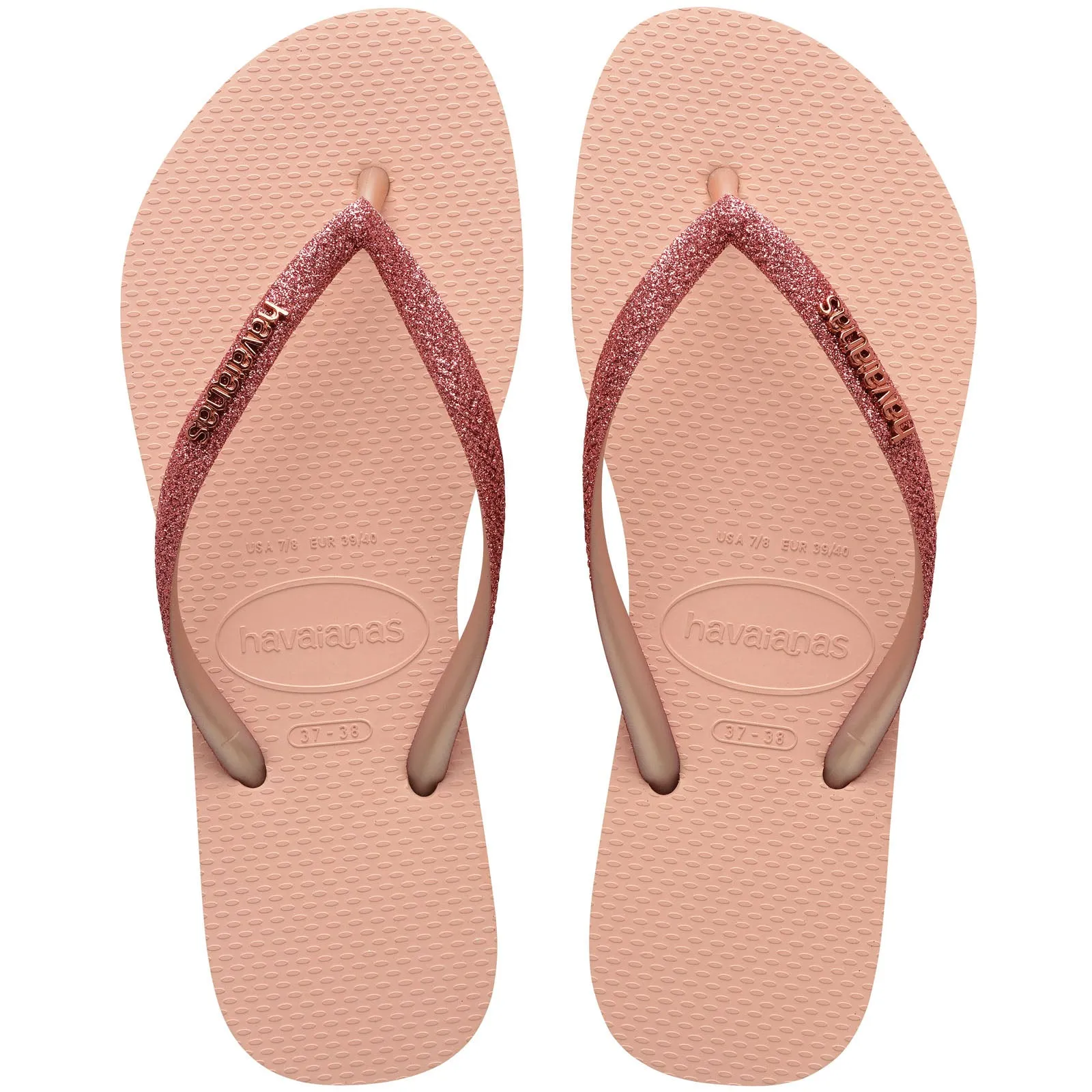 Havaianas Slim Glitter II Flip Flops