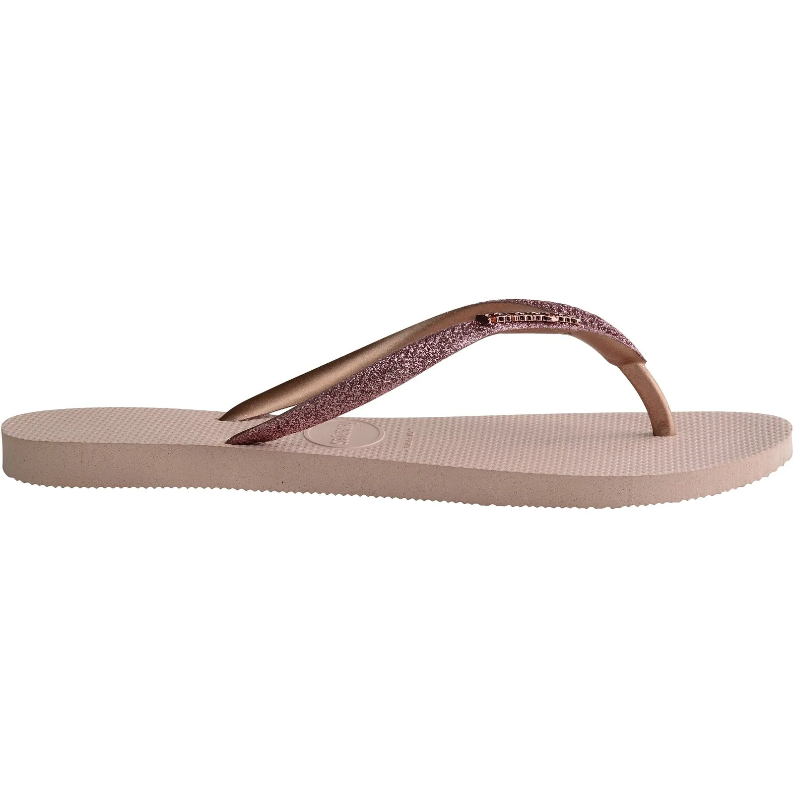 Havaianas Slim Glitter Womens Flip Flops - 6/7UK