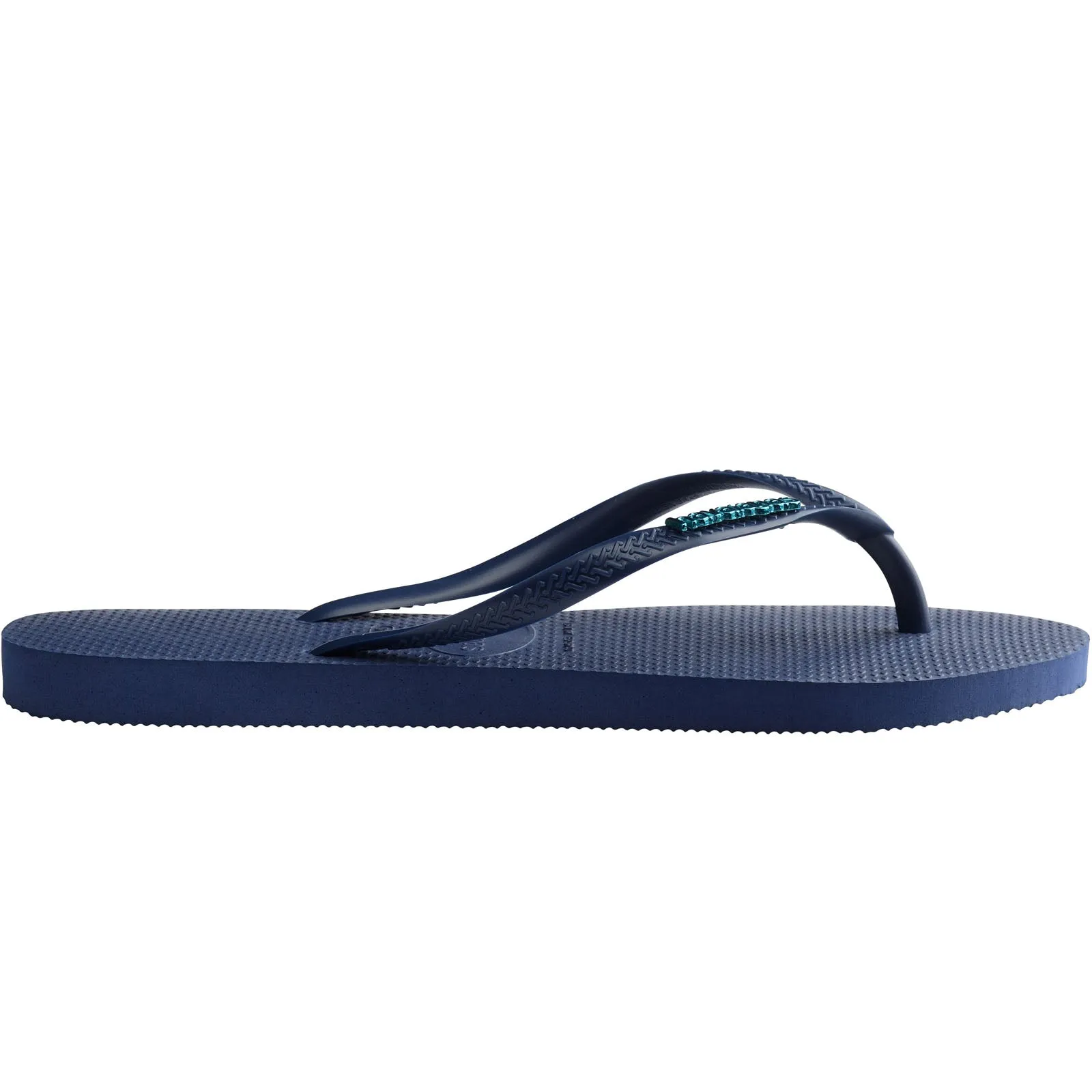 Havaianas Slim Logo Metallic Flip Flops