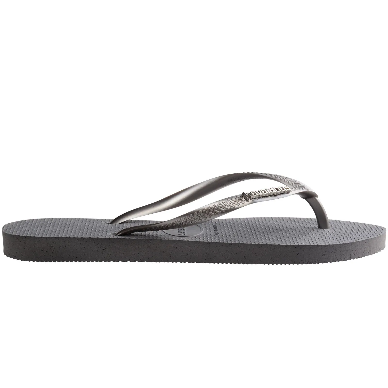 Havaianas Slim Logo Metallic Flip Flops