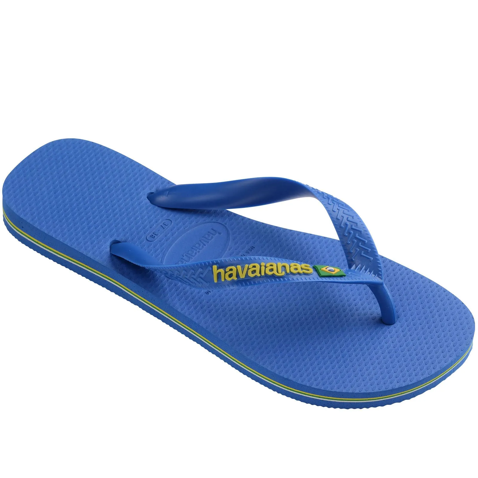 Havaianas Womens Brasil Logo Neon Flip Flops