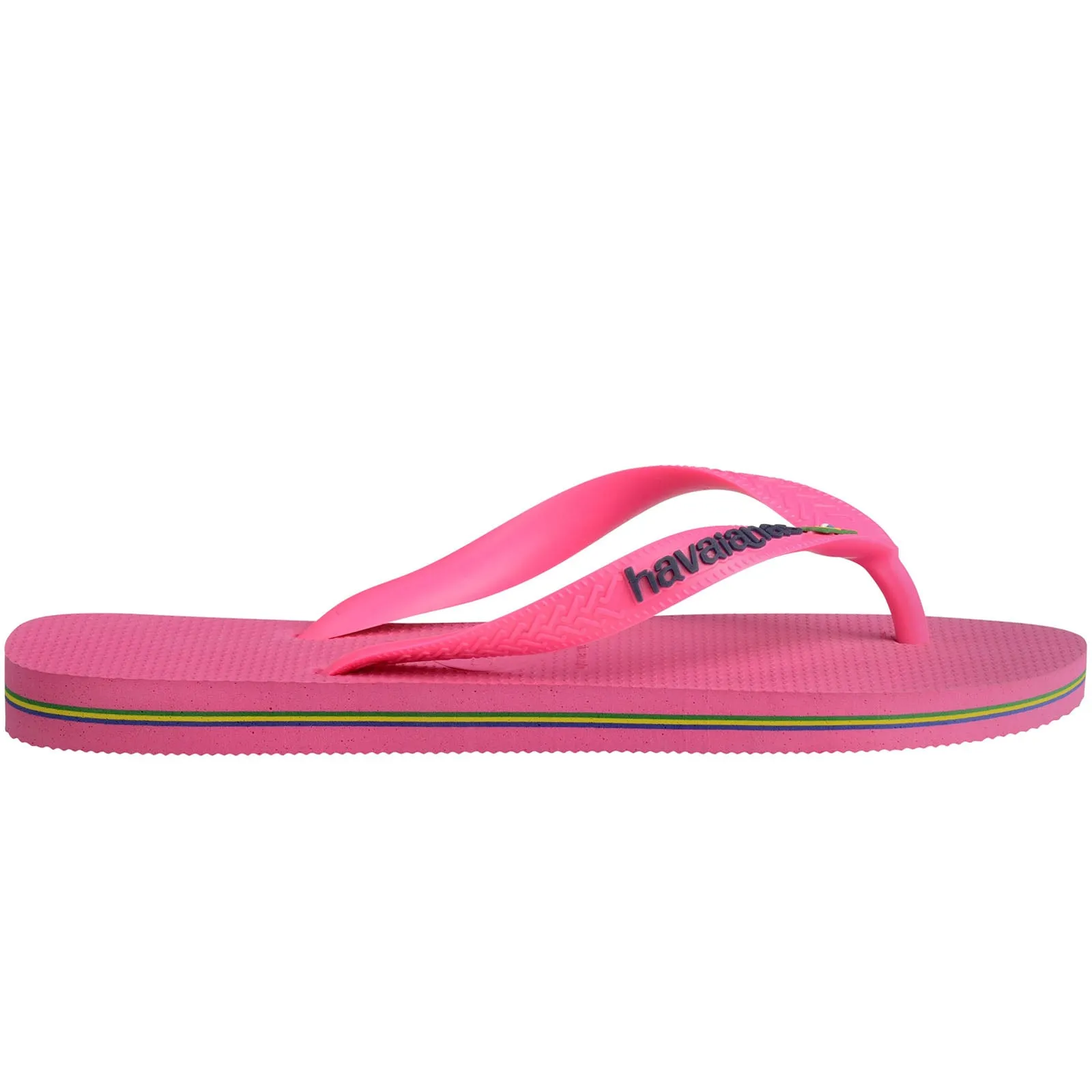 Havaianas Womens Brasil Logo Neon Flip Flops