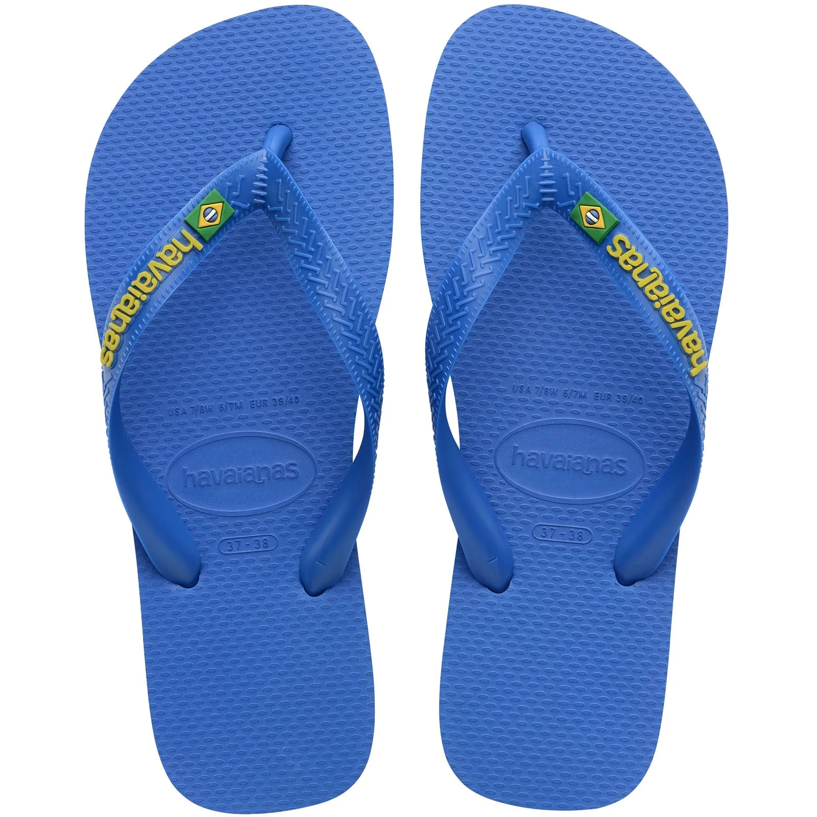 Havaianas Womens Brasil Logo Neon Flip Flops