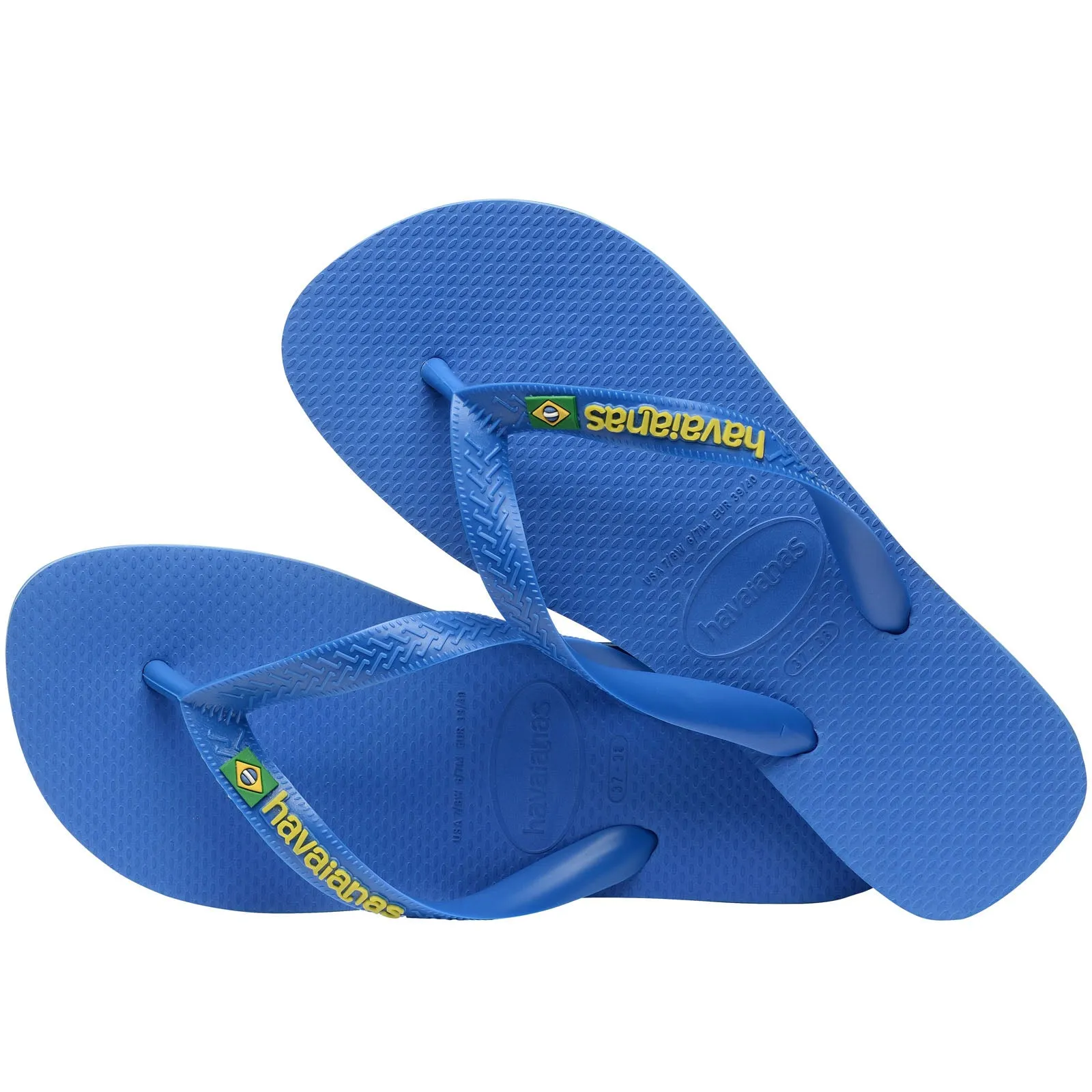 Havaianas Womens Brasil Logo Neon Flip Flops