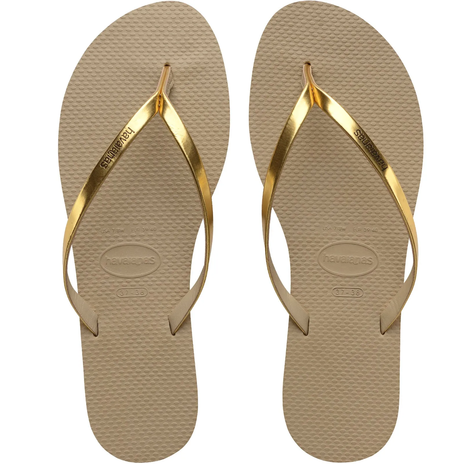 Havaianas You Metallic Flip Flops